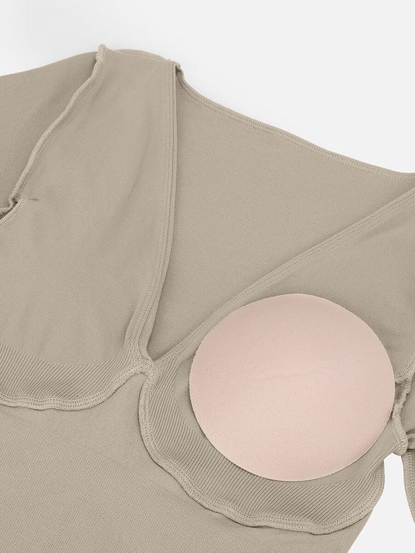 Deep V Whole Body Jumpsuit Tummy Control Shaping Bodysuit