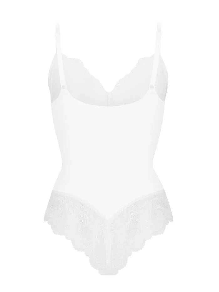 Elegant Lace Tummy Control Shapewear Bodysuit