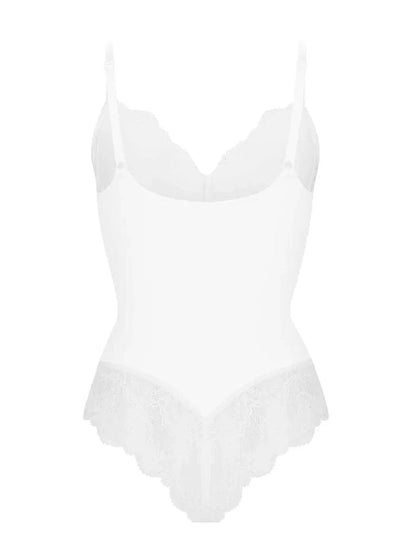 Elegant Lace Tummy Control Shapewear Bodysuit