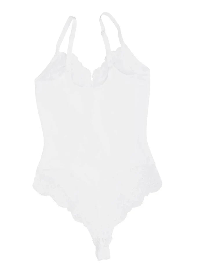 Elegant Lace Tummy Control Shapewear Bodysuit