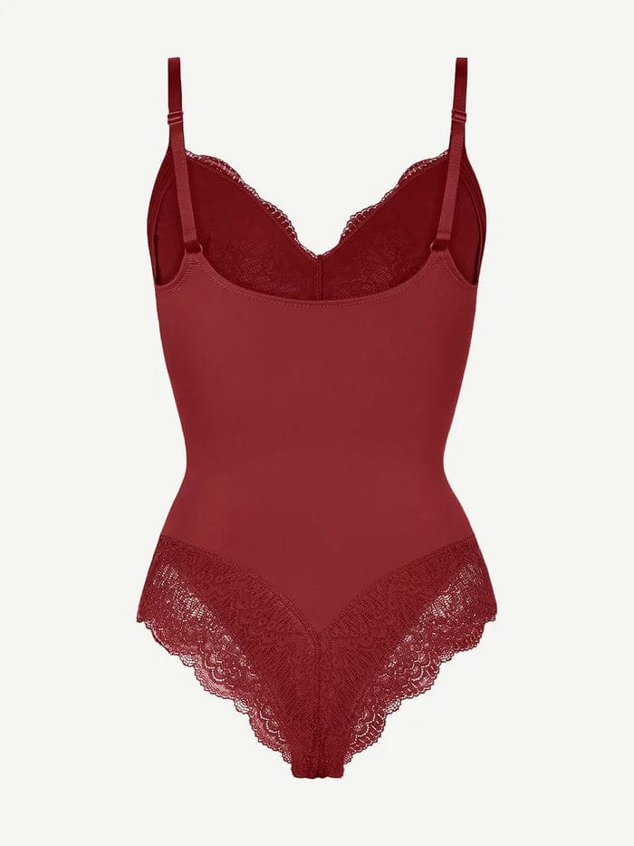 Elegant Lace Tummy Control Shapewear Bodysuit