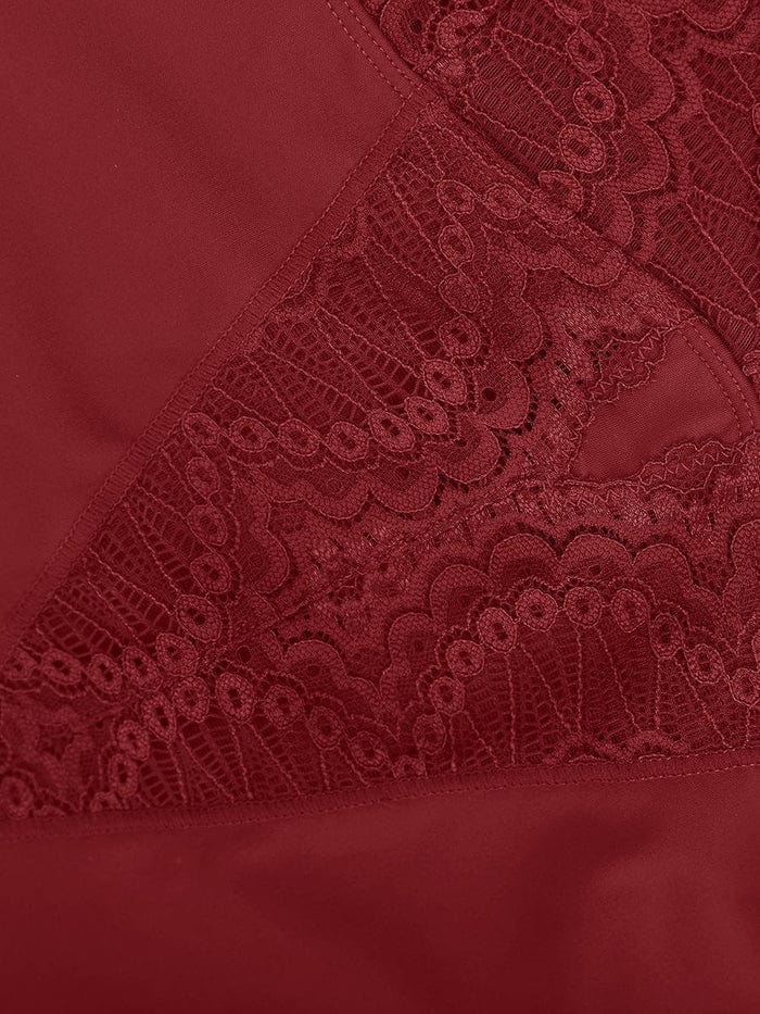 Elegant Lace Tummy Control Shapewear Bodysuit