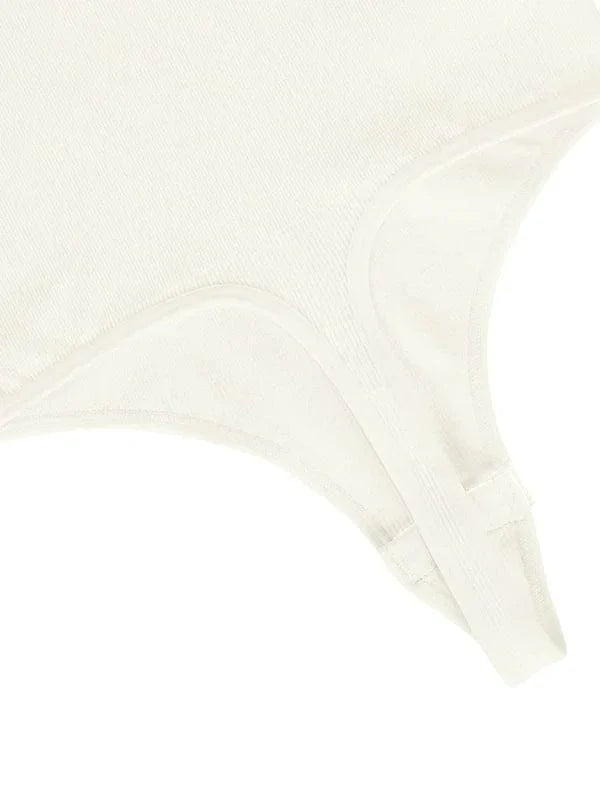 Halter Neck Criss-Cross Seamless Shapewear Bodysuit