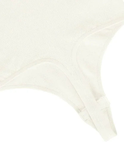 Halter Neck Criss-Cross Seamless Shapewear Bodysuit