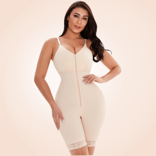 Open Gusset Full Body Sculpting Shaper High Waist Plus Size Control Body Shapewear