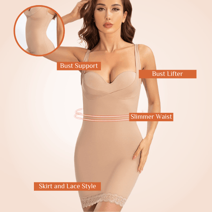 Seamless Slip Under Dress Bridal Shapewear