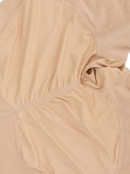 Long Sleeve Shapewear Bodysuit with U-Shape Bust Support