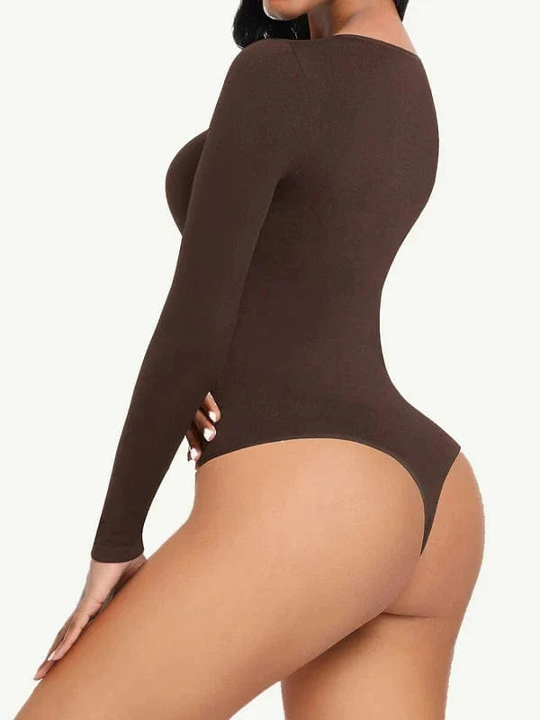 Long Sleeve Slimming Shapewear Bodysuit