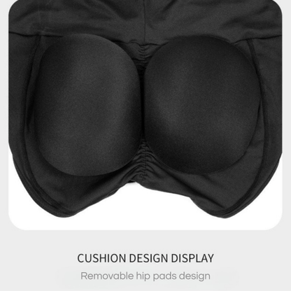 Men's One Piece Compression Hip Lifting Bodysuit Brief
