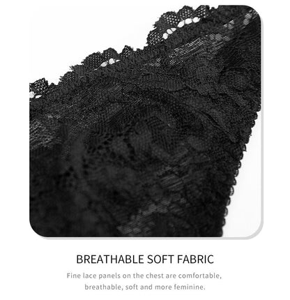 One Piece Lace Shaping Bodysuit for Tummy Control