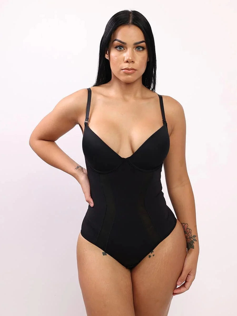 One Piece Low Back Tummy Control Shaper Bodysuit