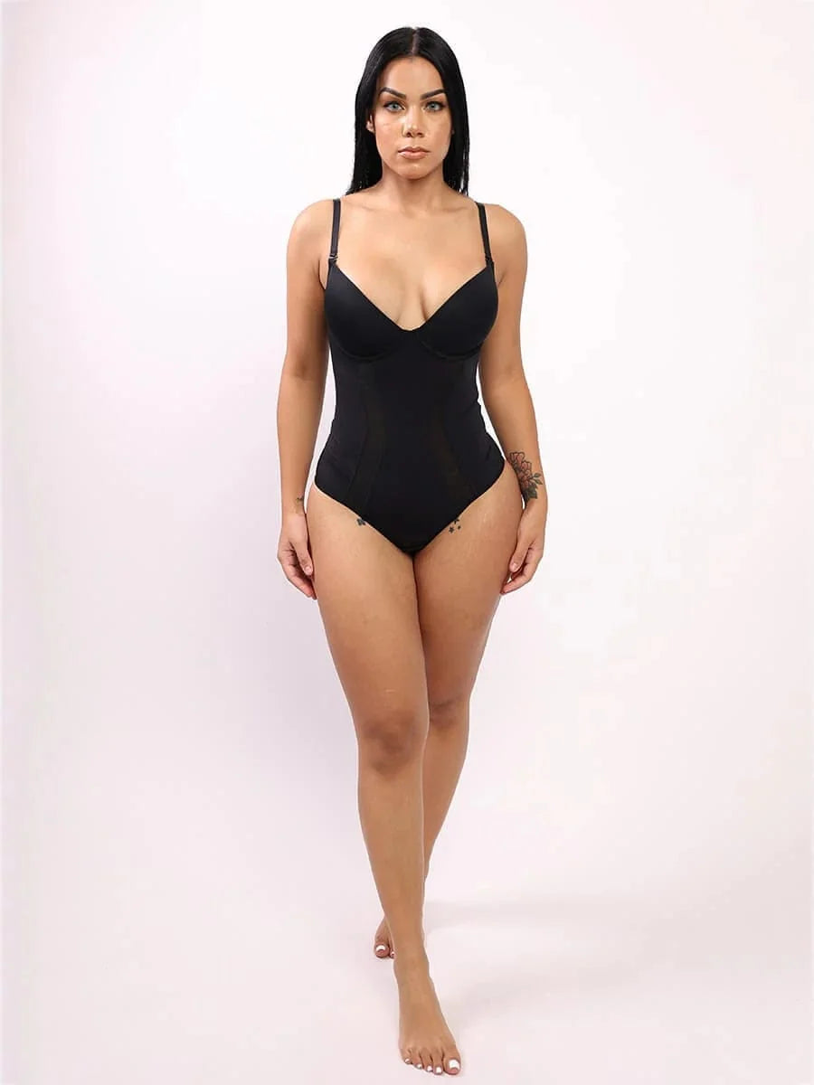 One Piece Low Back Tummy Control Shaper Bodysuit