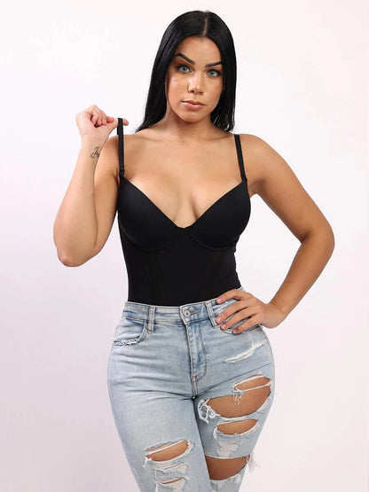 One Piece Low Back Tummy Control Shaper Bodysuit