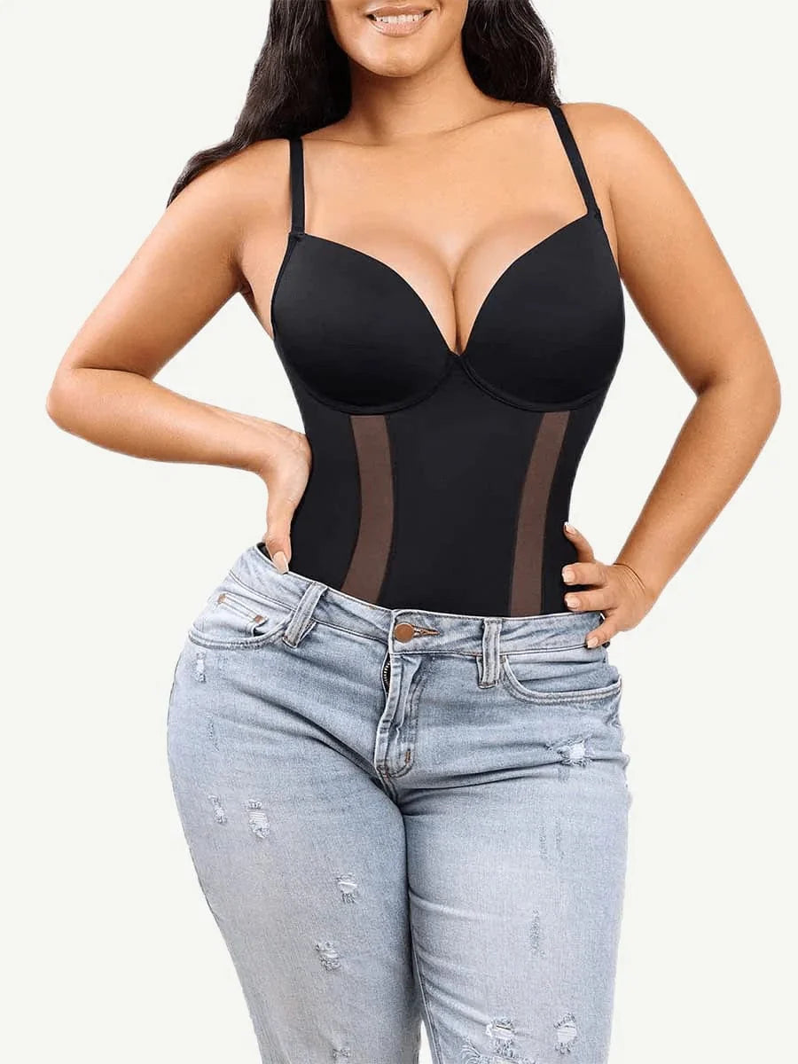One Piece Low Back Tummy Control Shaper Bodysuit