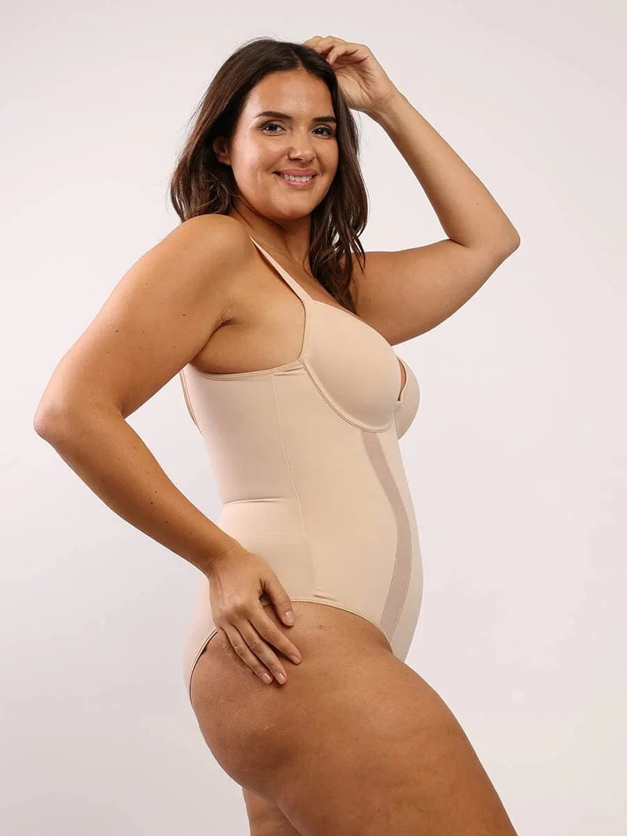 One Piece Low Back Tummy Control Shaper Bodysuit