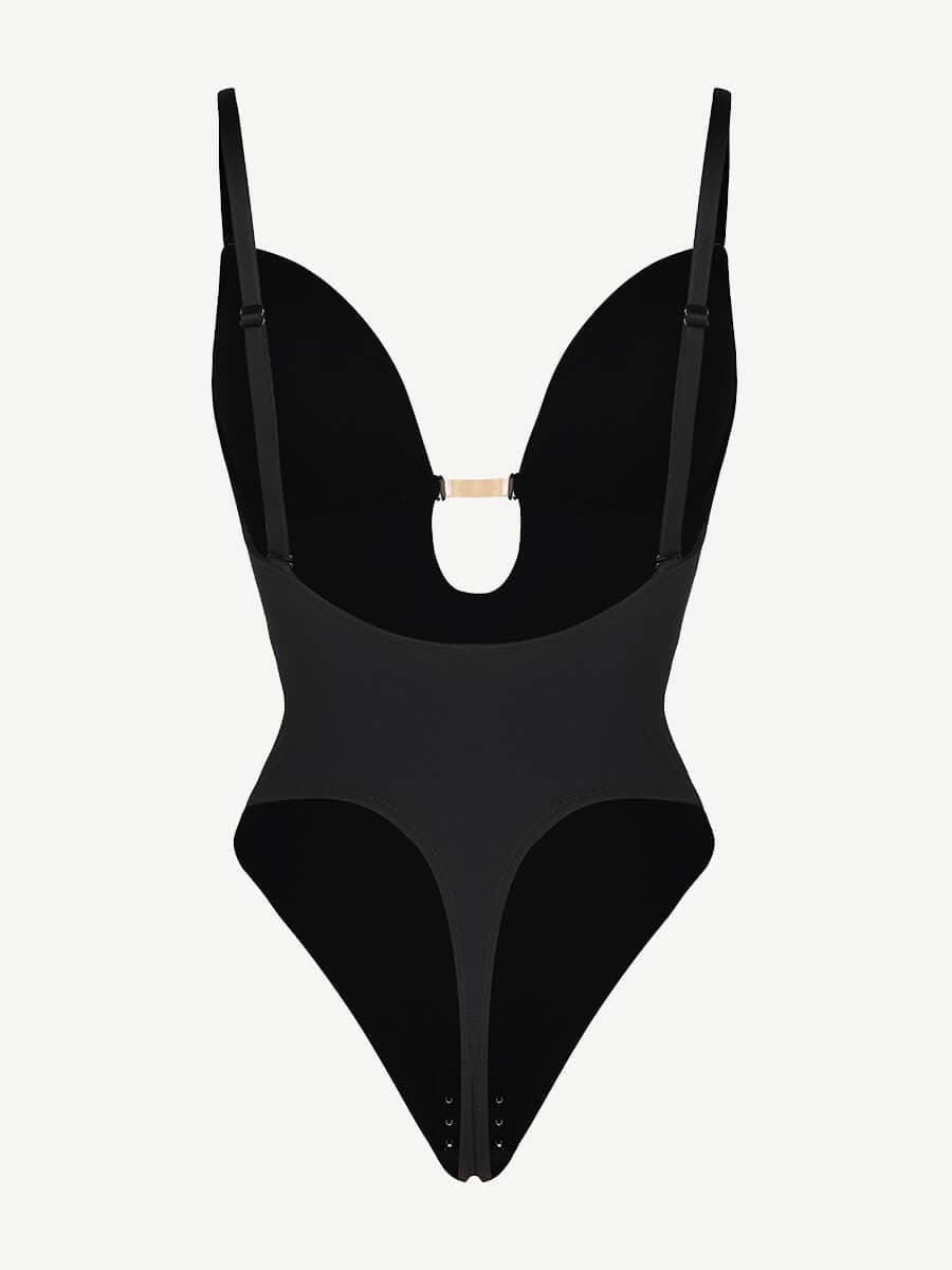 One Piece Thong Low Back Shapewear Bodysuit