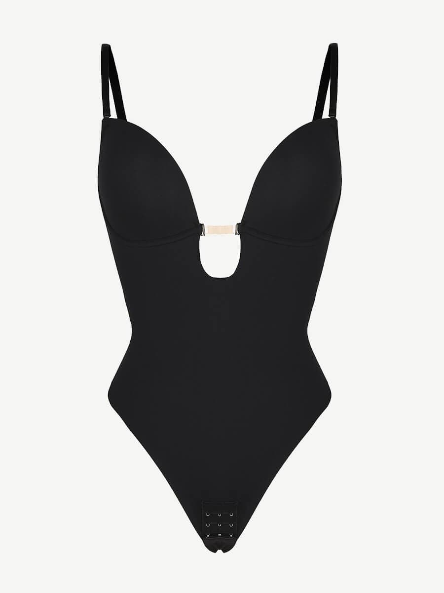 One Piece Thong Low Back Shapewear Bodysuit