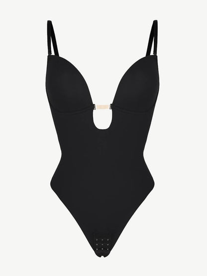 One Piece Thong Low Back Shapewear Bodysuit