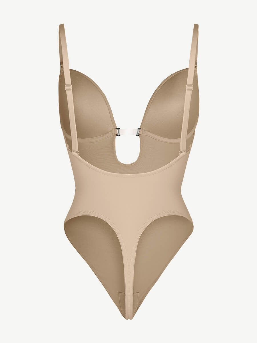 One Piece Thong Low Back Shapewear Bodysuit