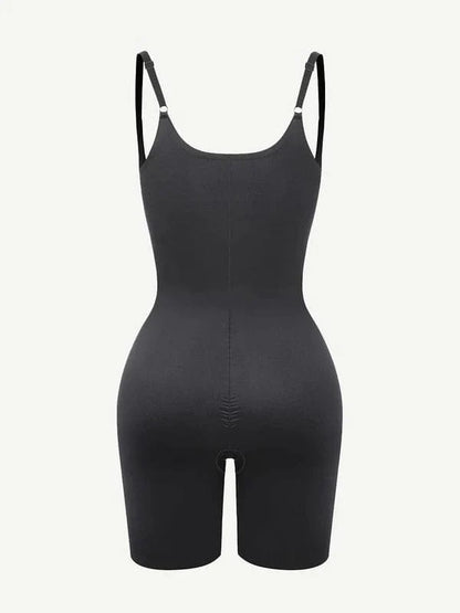 Open Bust Plus Size Tummy Control Shapewear Bodysuit
