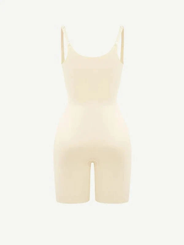 Open Bust Plus Size Tummy Control Shapewear Bodysuit