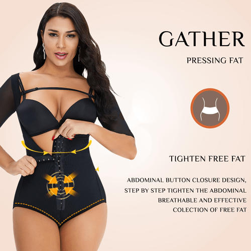 Plus Size Front Closure Hip Lifting Solid Lace Bodysuits Shapewear