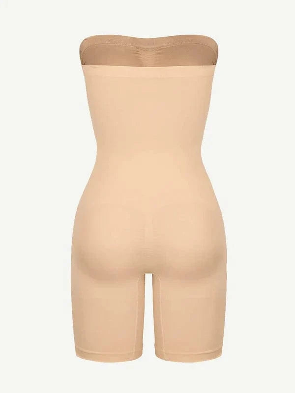Sculpting Seamless Tummy Control Strapless Shapewear Bodysuit