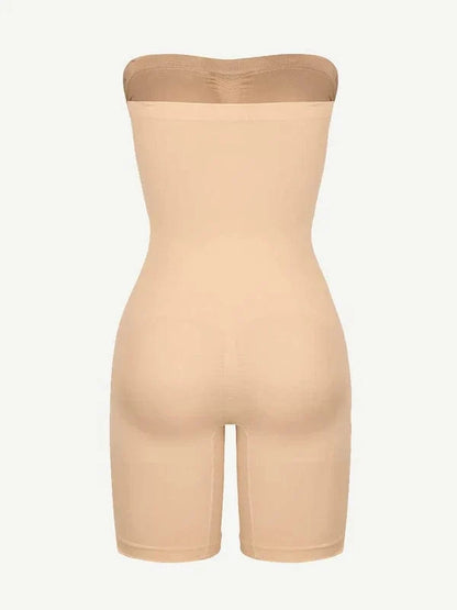 Sculpting Seamless Tummy Control Strapless Shapewear Bodysuit