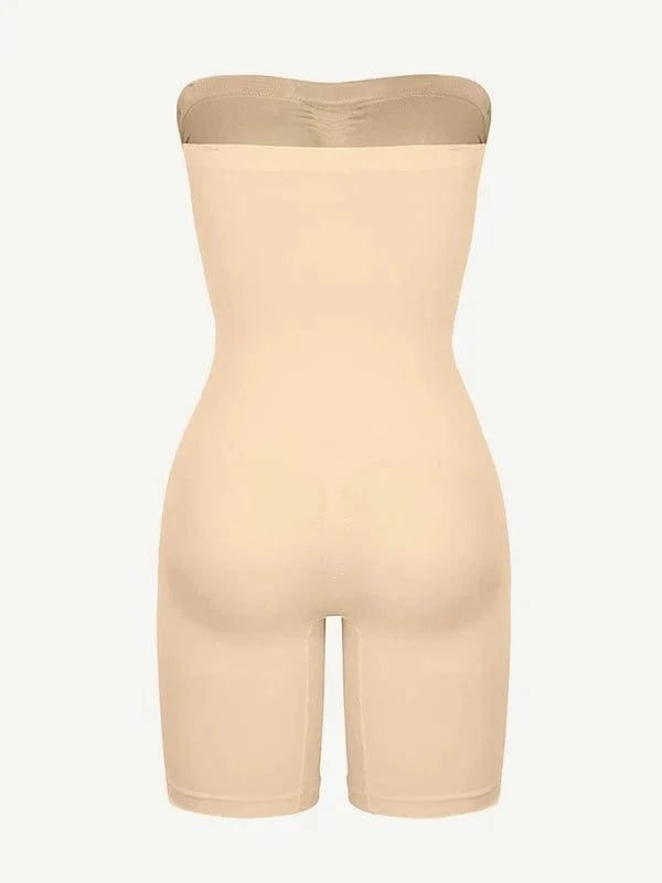 Sculpting Seamless Tummy Control Strapless Shapewear Bodysuit