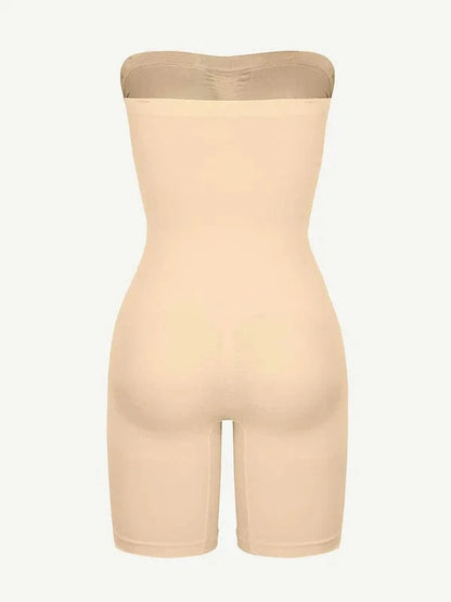 Sculpting Seamless Tummy Control Strapless Shapewear Bodysuit