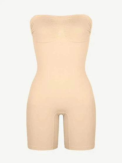 Sculpting Seamless Tummy Control Strapless Shapewear Bodysuit