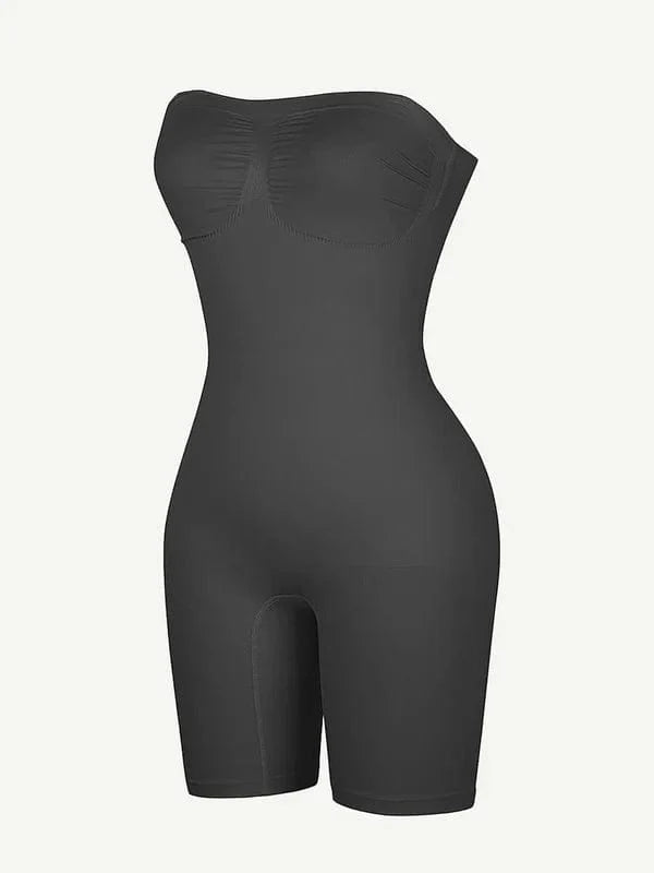 Sculpting Seamless Tummy Control Strapless Shapewear Bodysuit