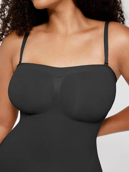 Sculpting Seamless Tummy Control Strapless Shapewear Bodysuit