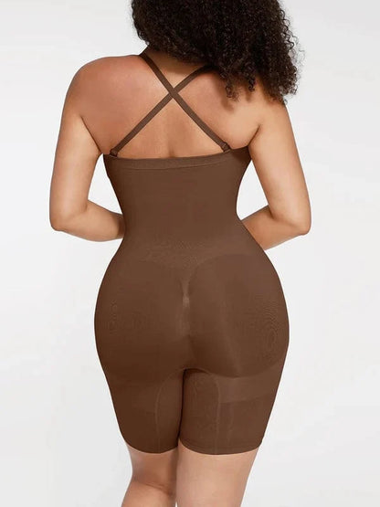 Sculpting Seamless Tummy Control Strapless Shapewear Bodysuit