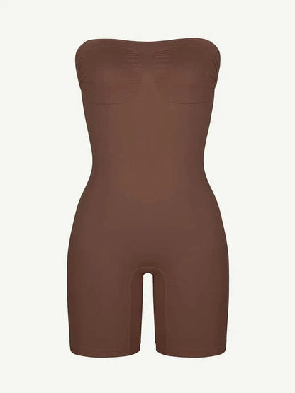 Sculpting Seamless Tummy Control Strapless Shapewear Bodysuit