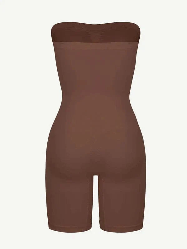 Sculpting Seamless Tummy Control Strapless Shapewear Bodysuit