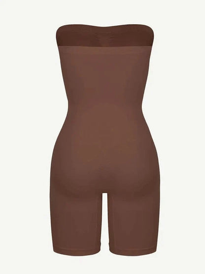 Sculpting Seamless Tummy Control Strapless Shapewear Bodysuit