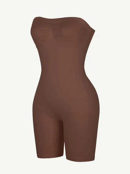 Sculpting Seamless Tummy Control Strapless Shapewear Bodysuit