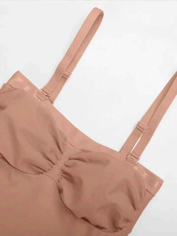 Sculpting Seamless Tummy Control Strapless Shapewear Bodysuit