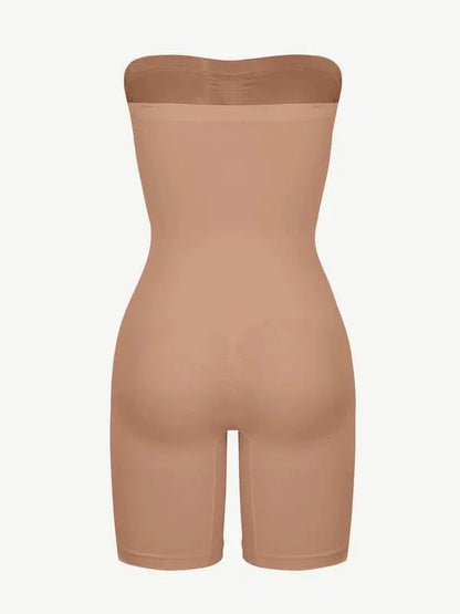 Sculpting Seamless Tummy Control Strapless Shapewear Bodysuit