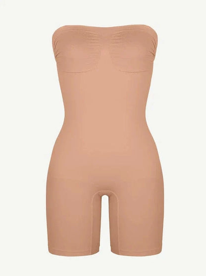 Sculpting Seamless Tummy Control Strapless Shapewear Bodysuit