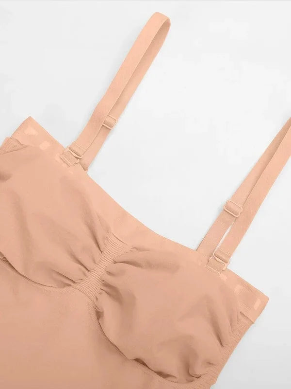 Sculpting Seamless Tummy Control Strapless Shapewear Bodysuit