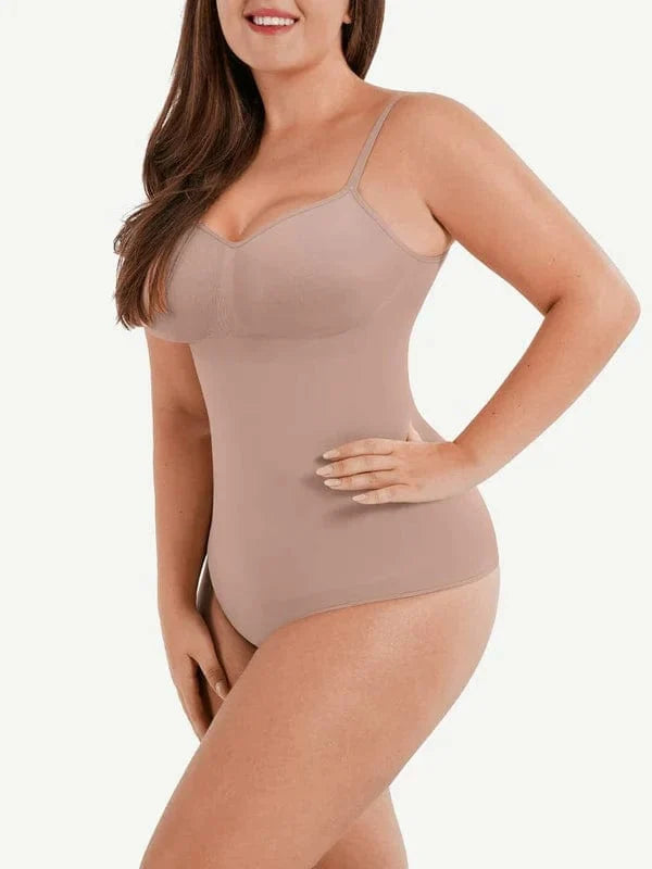 Sculpting Tummy Control Body Thong Shapewear Bodysuit