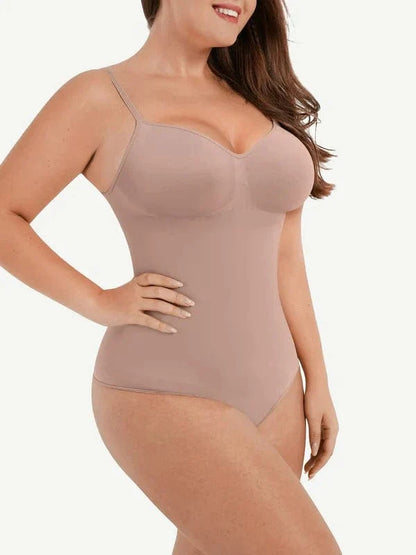Sculpting Tummy Control Body Thong Shapewear Bodysuit