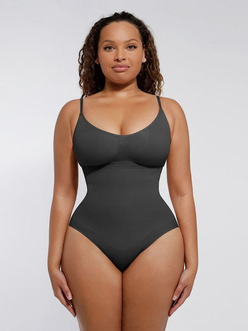 Sculpting Tummy Control Body Thong Shapewear Bodysuit