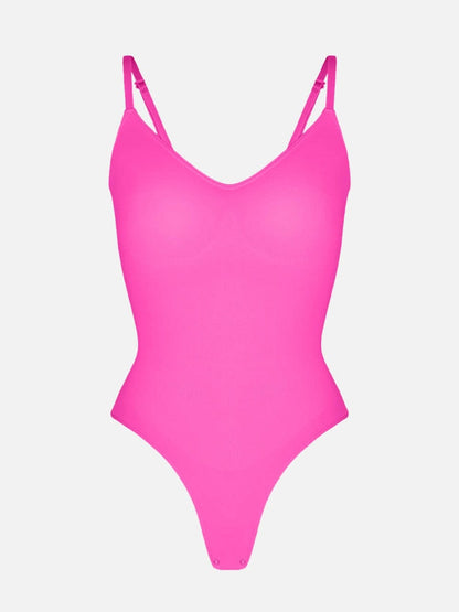 Sculpting Tummy Control Body Thong Shapewear Bodysuit