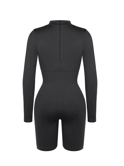 Seamless Body Sculpting Tummy Control Shapewear Bodysuit with Removable Cups