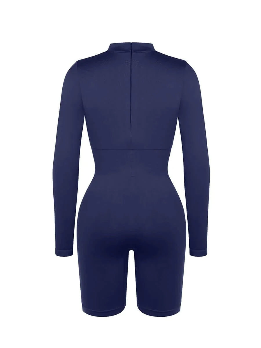 Seamless Body Sculpting Tummy Control Shapewear Bodysuit with Removable Cups