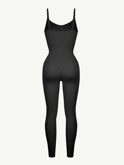 Seamless Jumpsuit with Chest & Waist Support Shapewear Bodysuit