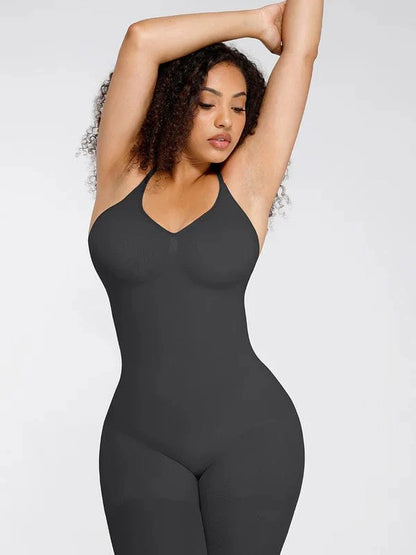 Seamless Jumpsuit with Chest & Waist Support Shapewear Bodysuit